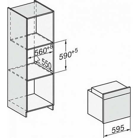 Духовой шкаф Miele H 7262 BP OBSW